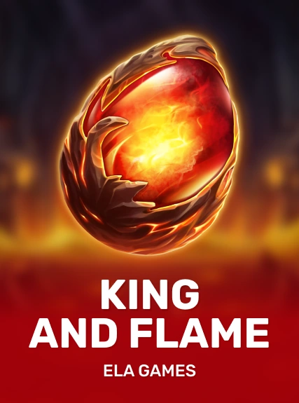 King and Flame game tile